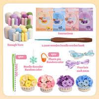 Vier Farben (Lila+Rosa+Gelb+Blau)  (2 kaufen 2 gratis dazu)
